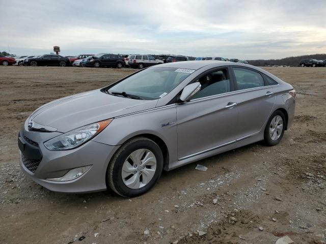 KMHEC4A49DA087172 - 2013 HYUNDAI SONATA HYBRID SILVER photo 1