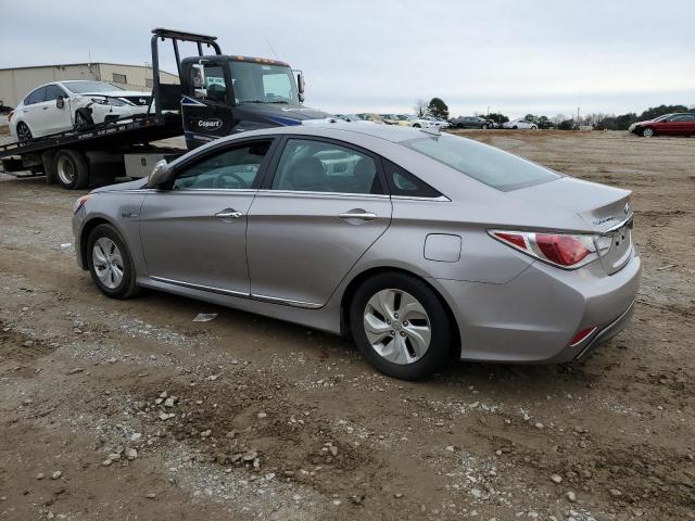 KMHEC4A49DA087172 - 2013 HYUNDAI SONATA HYBRID SILVER photo 2