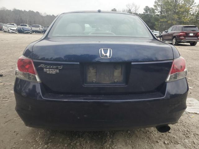 1HGCP26858A165499 - 2008 HONDA ACCORD EXL BLUE photo 6