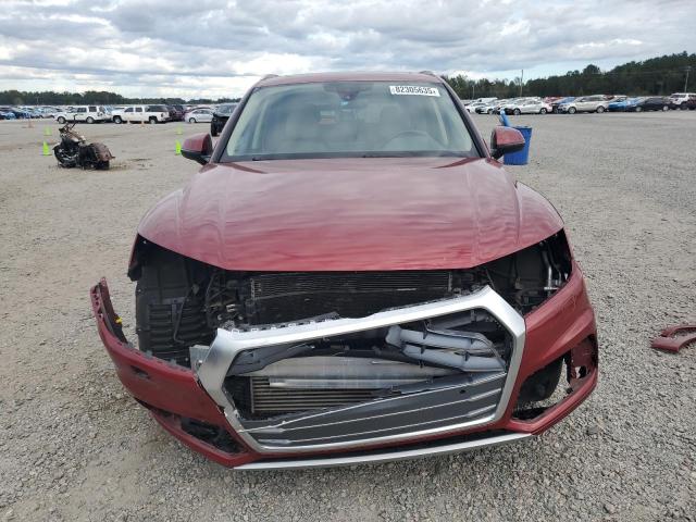 WA1BNAFY7K2107688 - 2019 AUDI Q5 PREMIUM PLUS BURGUNDY photo 5