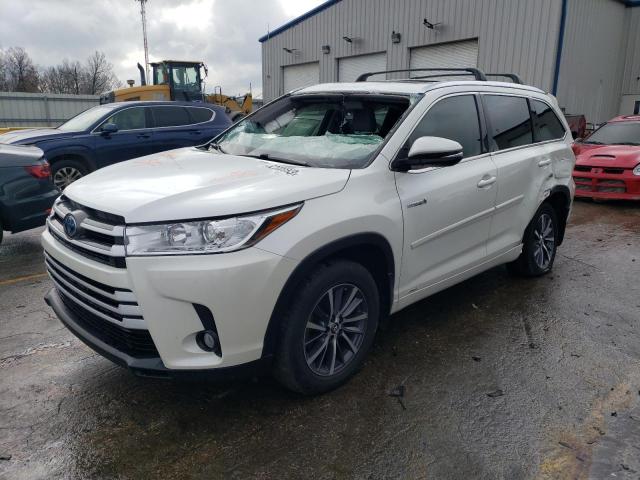 5TDJGRFH6HS023695 - 2017 TOYOTA HIGHLANDER HYBRID WHITE photo 1