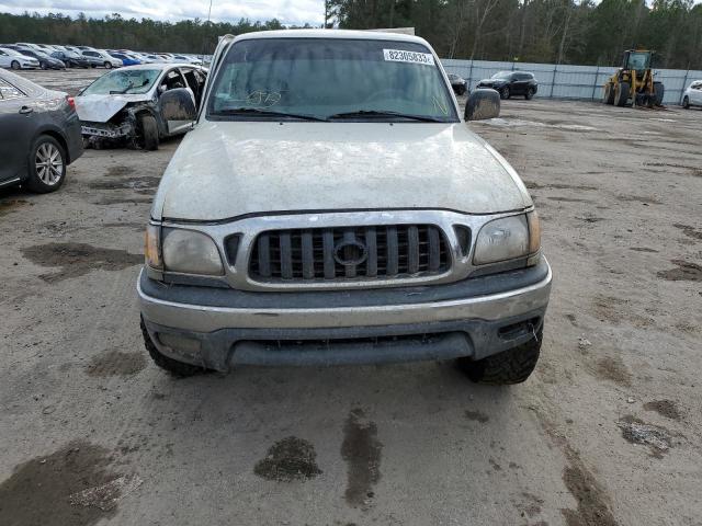 5TEWN72N94Z389014 - 2004 TOYOTA TACOMA XTRACAB SILVER photo 5