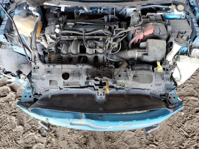 3FADP4BJ7FM123364 - 2015 FORD FIESTA SE BLUE photo 11