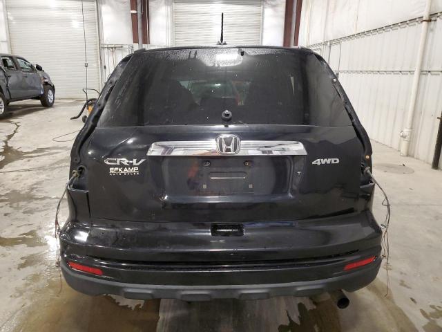JHLRE4H7XAC004321 - 2010 HONDA CR-V EXL BLACK photo 6