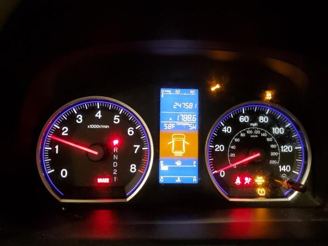 JHLRE4H7XAC004321 - 2010 HONDA CR-V EXL BLACK photo 9