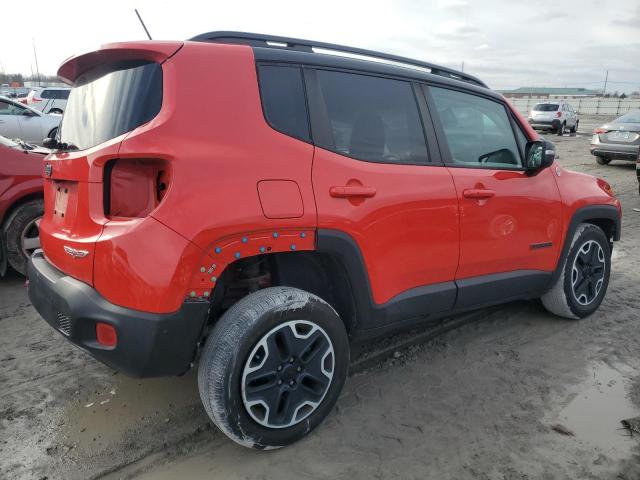 ZACCJBCB3HPF39317 - 2017 JEEP RENEGADE TRAILHAWK RED photo 3