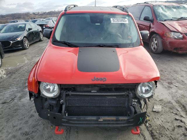 ZACCJBCB3HPF39317 - 2017 JEEP RENEGADE TRAILHAWK RED photo 5