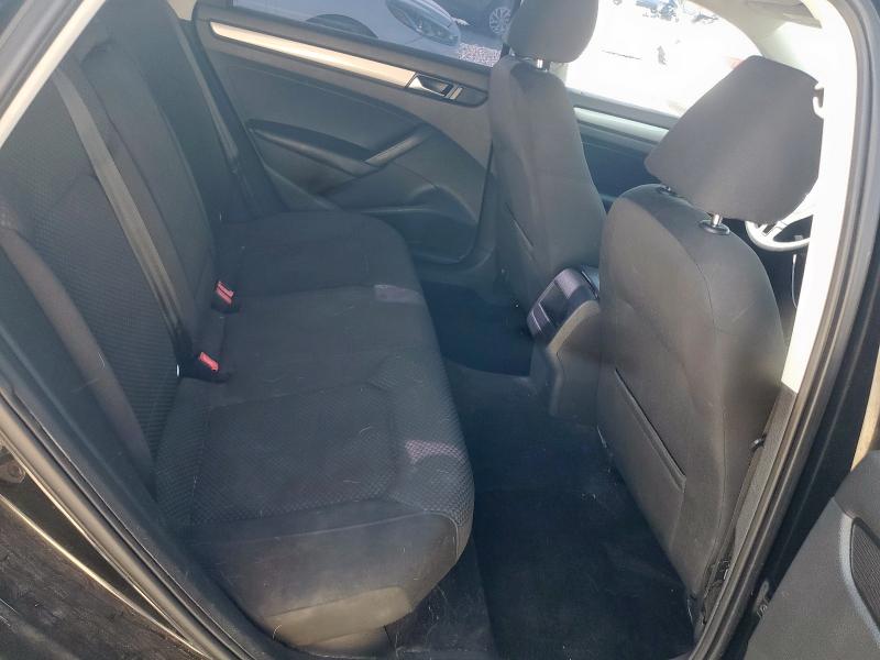 1VWAH7A36CC080788 - 2012 VOLKSWAGEN PASSAT S أسود صورة 10