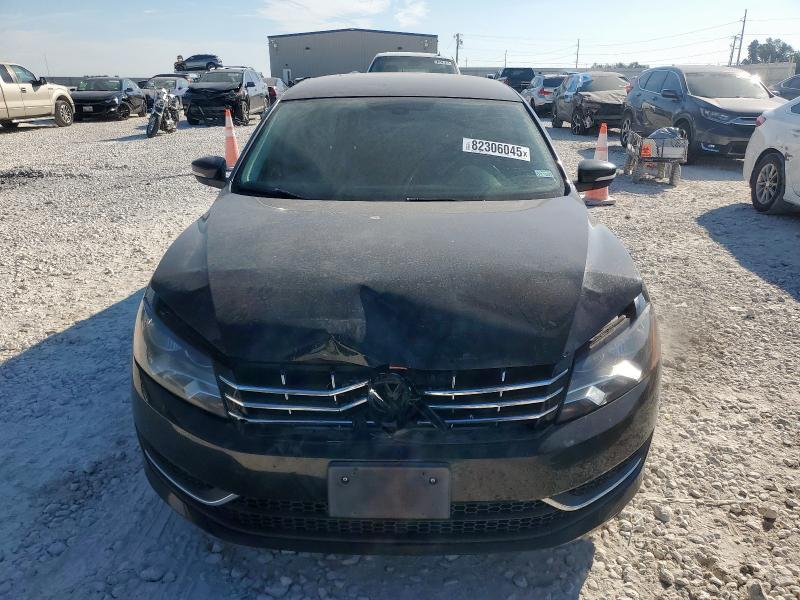 1VWAH7A36CC080788 - 2012 VOLKSWAGEN PASSAT S أسود صورة 5