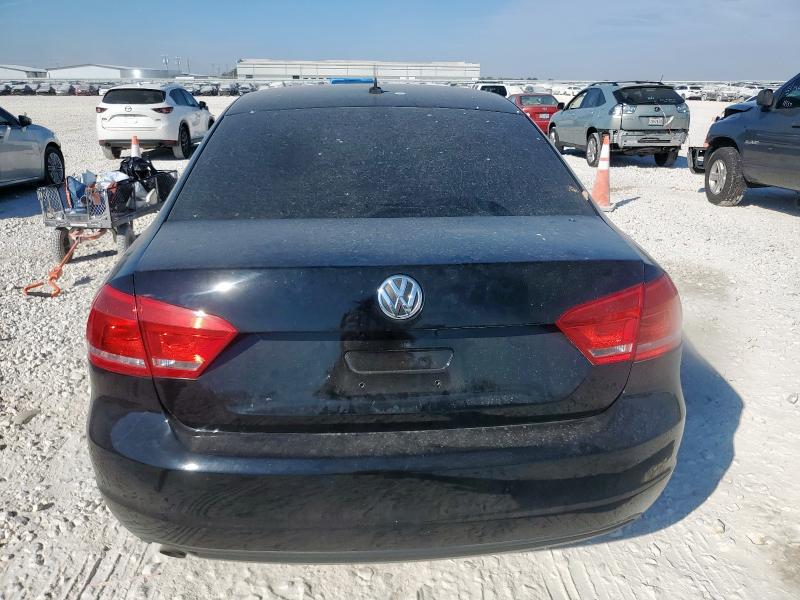 1VWAH7A36CC080788 - 2012 VOLKSWAGEN PASSAT S أسود صورة 6