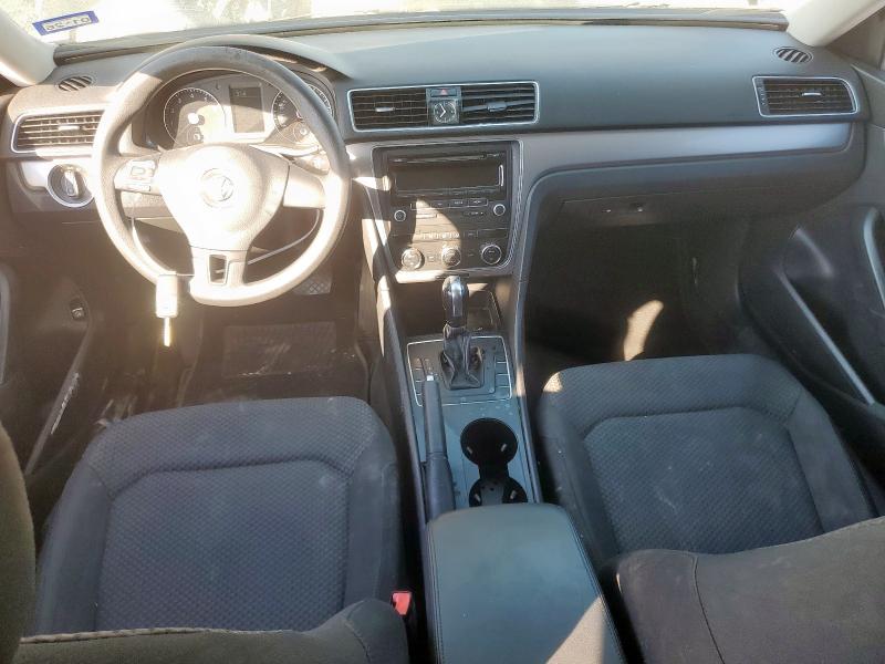 1VWAH7A36CC080788 - 2012 VOLKSWAGEN PASSAT S أسود صورة 8