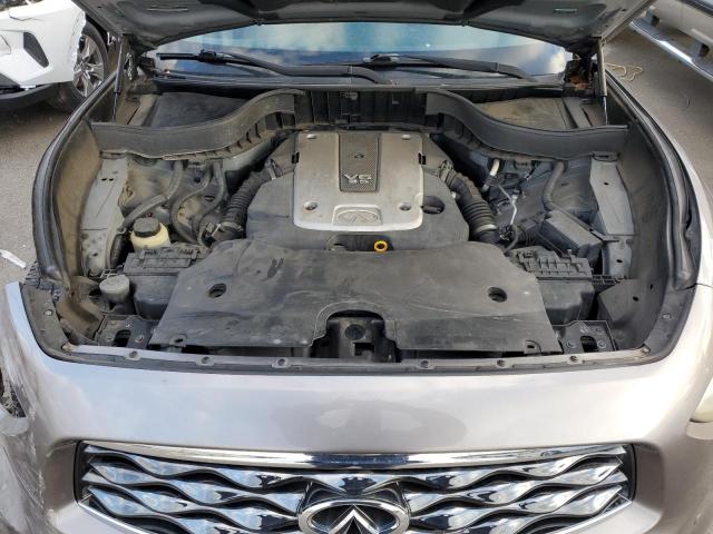 JN8AS1MU6BM710134 - 2011 INFINITI FX35 GRAY photo 11