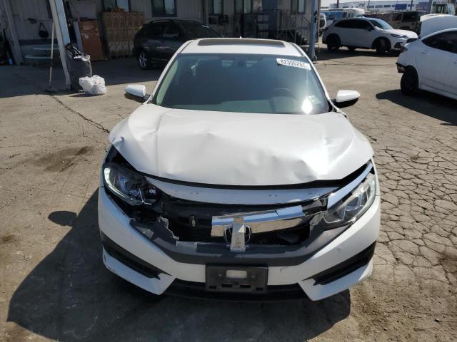 2HGFC2F72JH502556 - 2018 HONDA CIVIC EX Ақ фото 5