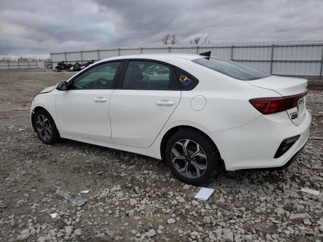 3KPF24AD2KE107977 - 2019 KIA FORTE FE WHITE photo 2