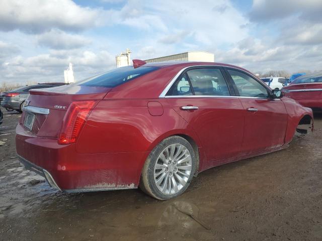 1G6AX5SXXH0114805 - 2017 CADILLAC CTS LUXURY MAROON photo 3