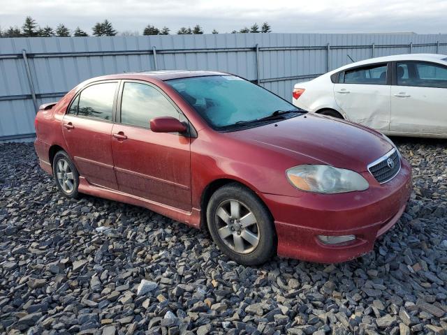 2T1BR32E45C347871 - 2005 TOYOTA COROLLA CE RED photo 4