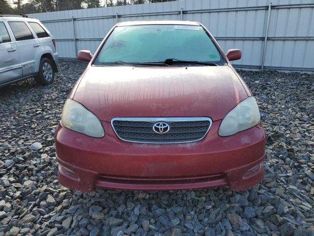 2T1BR32E45C347871 - 2005 TOYOTA COROLLA CE RED photo 5