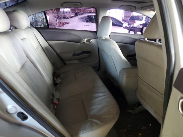 2HGFB2F90CH536888 - 2012 HONDA CIVIC EXL Сріблястий фото 10