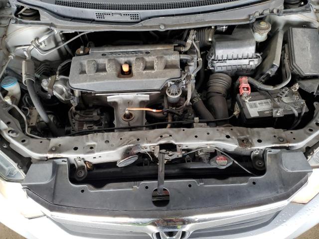 2HGFB2F90CH536888 - 2012 HONDA CIVIC EXL Сріблястий фото 11