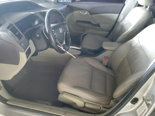 2HGFB2F90CH536888 - 2012 HONDA CIVIC EXL Сріблястий фото 7