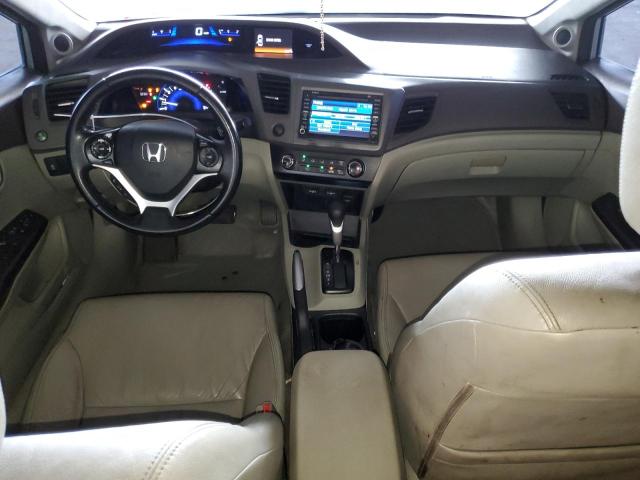 2HGFB2F90CH536888 - 2012 HONDA CIVIC EXL Сріблястий фото 8