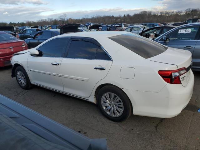 4T4BF1FK2ER389263 - 2014 TOYOTA CAMRY L WHITE photo 2