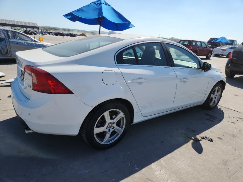 YV1612FS5D2177028 - 2013 VOLVO S60 T5 WHITE photo 3