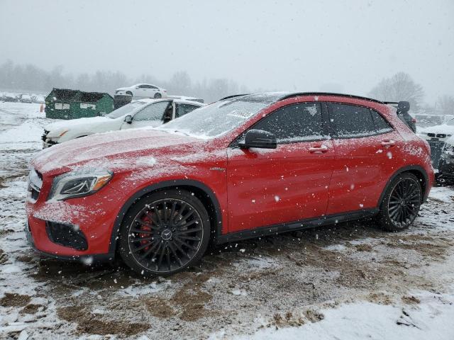 WDDTG5CB5JJ470156 - 2018 MERCEDES-BENZ GLA 45 AMG RED photo 1