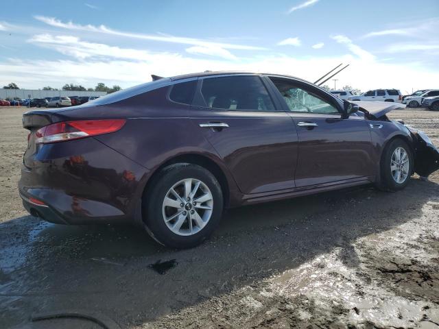 5XXGT4L32JG233994 - 2018 KIA OPTIMA LX BURGUNDY photo 3