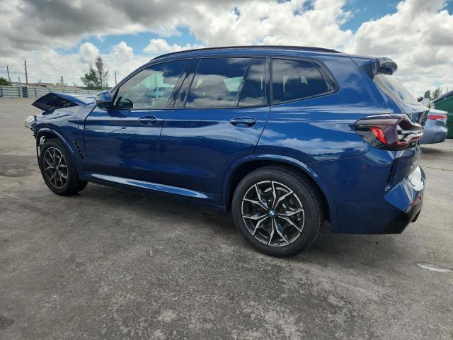 5UX53DP06R9U07306 - 2024 BMW X3 XDRIVE30I BLUE photo 2