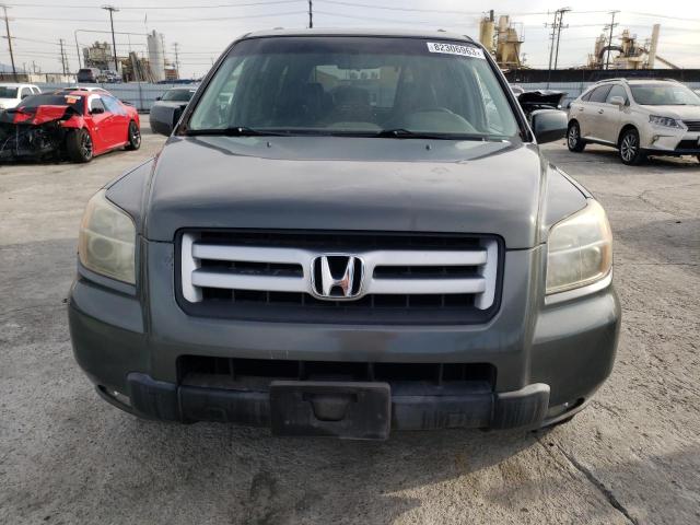 5FNYF28777B043065 - 2007 HONDA PILOT EXL GRAY photo 5