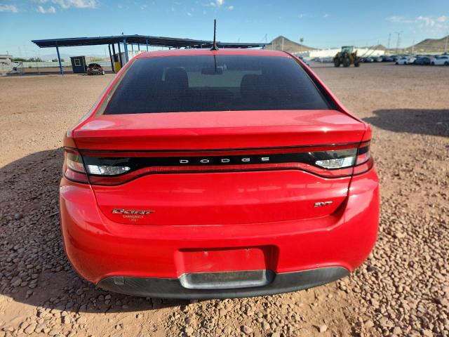 1C3CDFBB8GD635252 - 2016 DODGE DART SXT RED photo 6