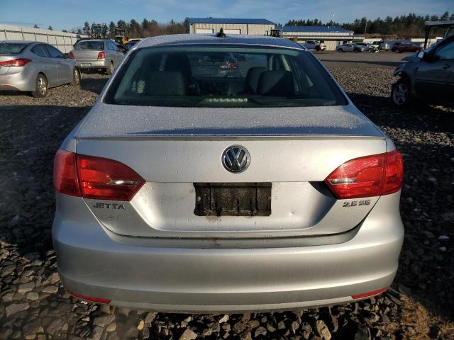 3VWBP7AJ3CM080235 - 2012 VOLKSWAGEN JETTA SE SILVER photo 6