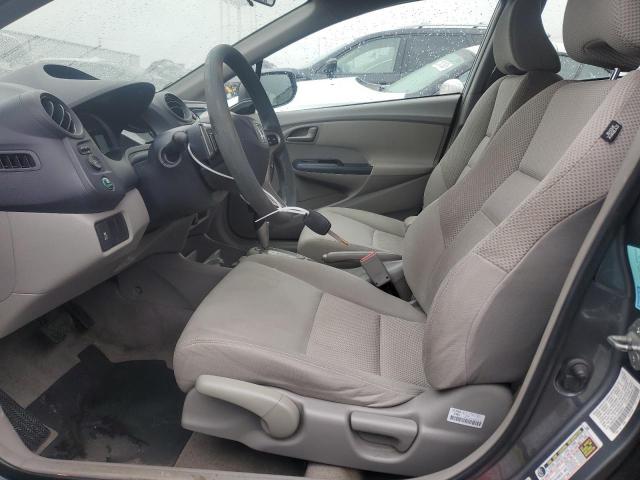 JHMZE2H77AS026587 - 2010 HONDA INSIGHT EX GRAY photo 7