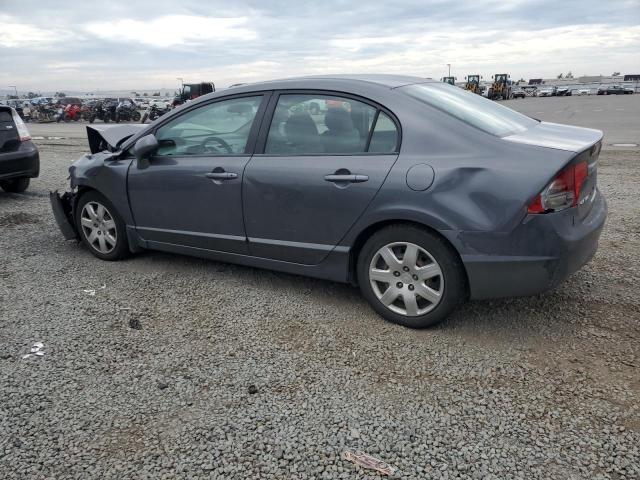2HGFA1F58AH324635 - 2010 HONDA CIVIC LX GRAY photo 2