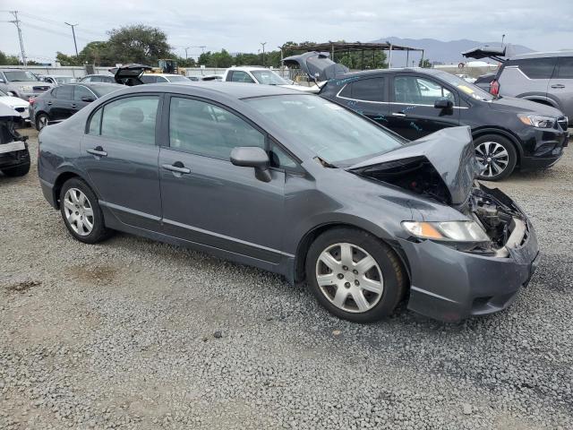 2HGFA1F58AH324635 - 2010 HONDA CIVIC LX GRAY photo 4