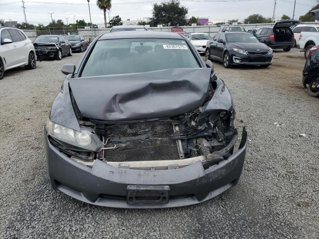 2HGFA1F58AH324635 - 2010 HONDA CIVIC LX GRAY photo 5