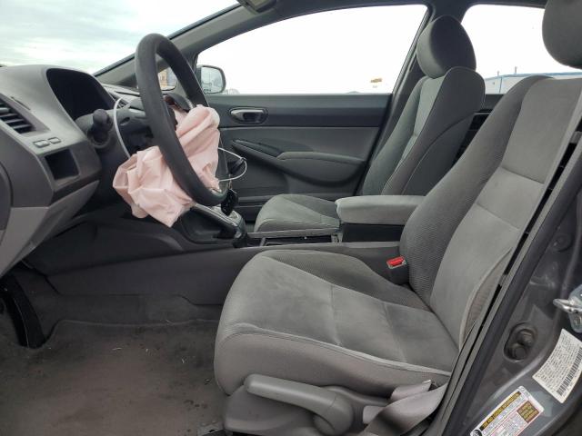 2HGFA1F58AH324635 - 2010 HONDA CIVIC LX GRAY photo 7