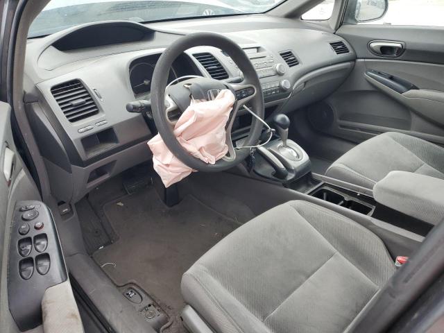 2HGFA1F58AH324635 - 2010 HONDA CIVIC LX GRAY photo 8