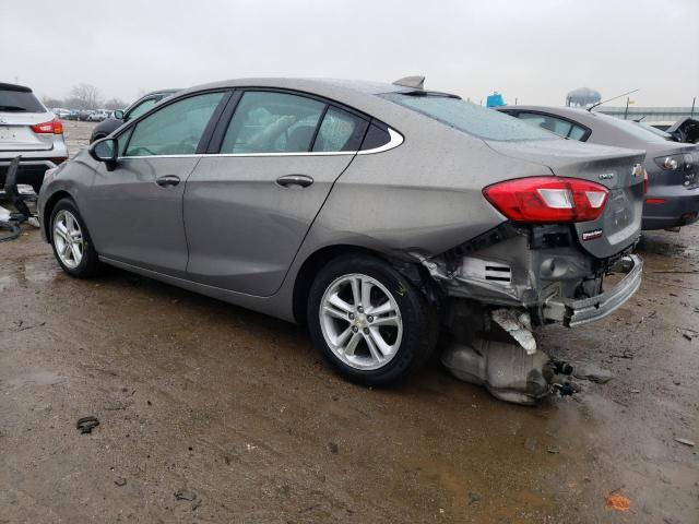 1G1BE5SM1J7183997 - 2018 CHEVROLET CRUZE LT GRAY photo 2