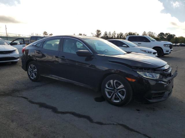 2HGFC2F54JH507322 - 2018 HONDA CIVIC LX BLACK photo 4