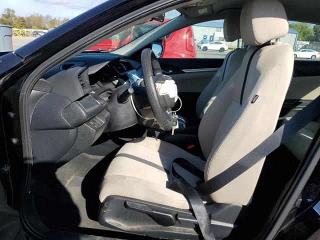 2HGFC2F54JH507322 - 2018 HONDA CIVIC LX BLACK photo 7
