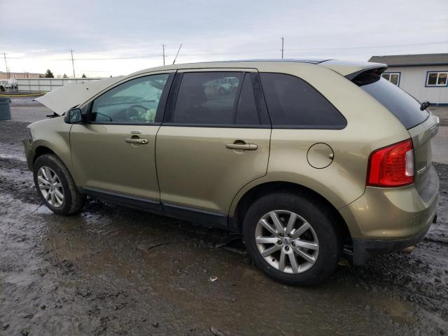 2FMDK4JC8CBA06199 - 2012 FORD EDGE SEL TAN photo 2