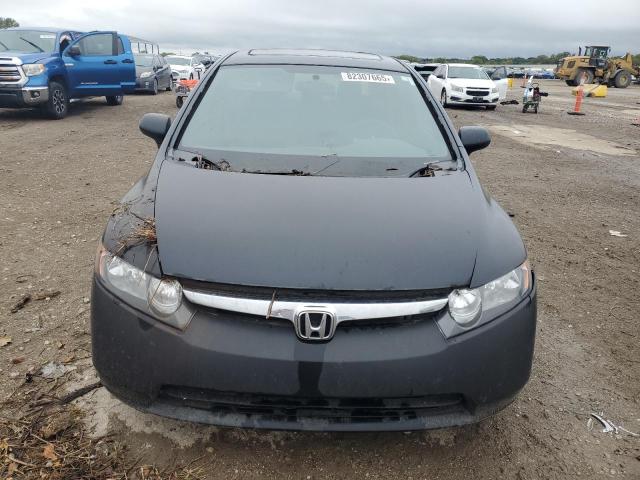 2HGFA16918H524818 - 2008 HONDA CIVIC EXL BLACK photo 5
