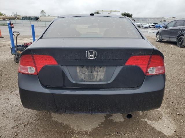 2HGFA16918H524818 - 2008 HONDA CIVIC EXL BLACK photo 6