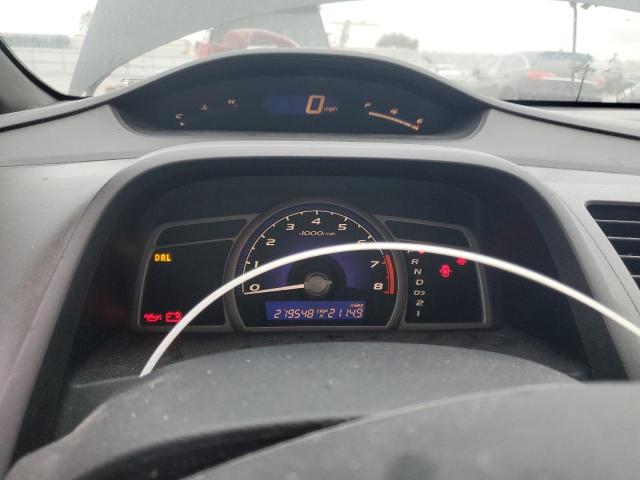 2HGFA16918H524818 - 2008 HONDA CIVIC EXL BLACK photo 9