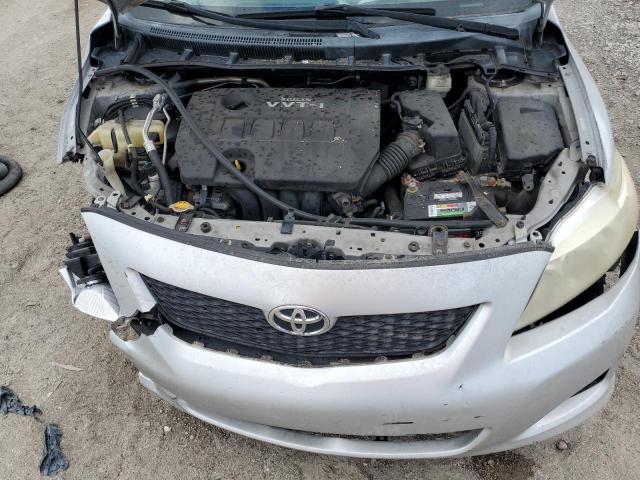 1NXBU4EE8AZ312873 - 2010 TOYOTA COROLLA BASE Gümüş fotoğraf 11