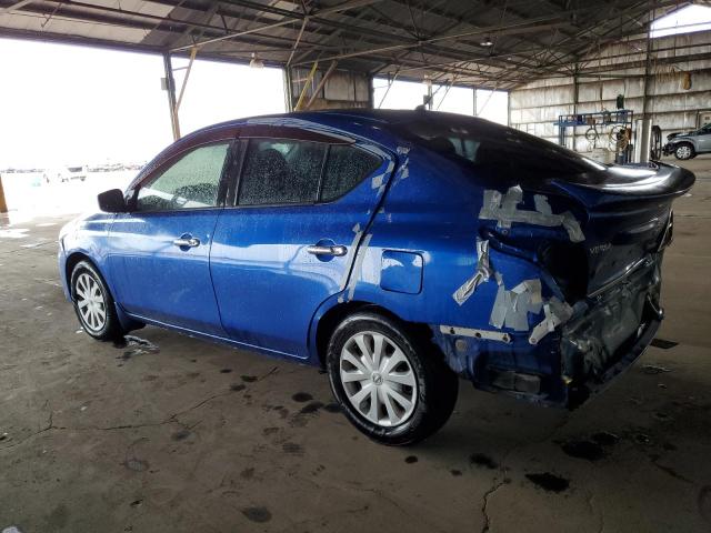 3N1CN7AP4FL928752 - 2015 NISSAN VERSA S 蓝色 照片 2