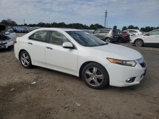 JH4CU2F44EC002135 - 2014 ACURA TSX WHITE photo 4