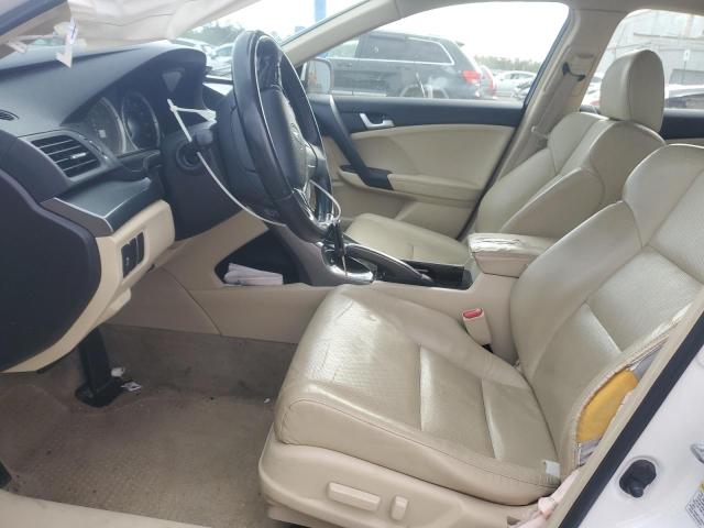 JH4CU2F44EC002135 - 2014 ACURA TSX WHITE photo 7